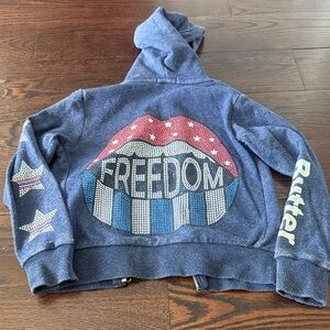 Butter Blue Freedom Hoodie